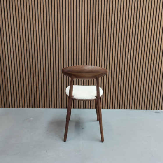 Image 1 of Artisan Wu Dining Chair In Boucle