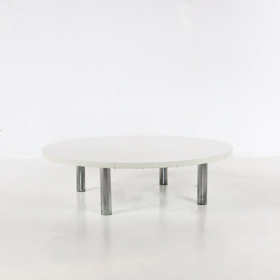 Image 1 of 1970s chrome coffee table