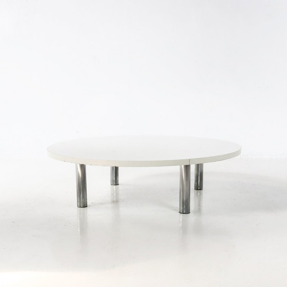 Image 1 of 1970s chrome coffee table