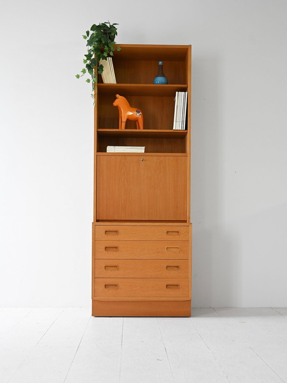Image 1 of Vintage Furniture With Drawers Writing Desk