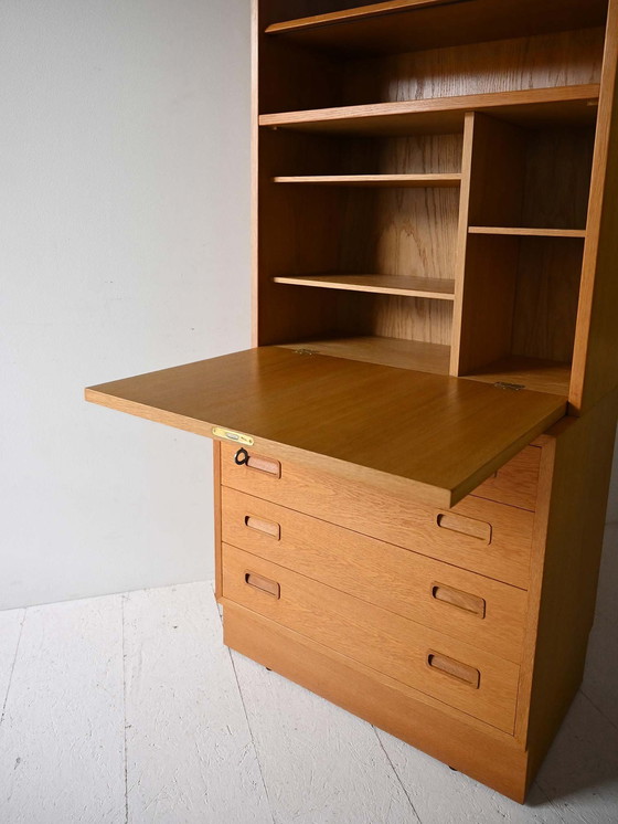 Image 1 of Vintage Furniture With Drawers Writing Desk
