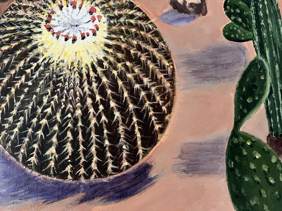 Image 1 of Small Painting Cactus 1