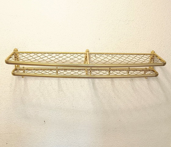 Image 1 of large fifties string coat rack