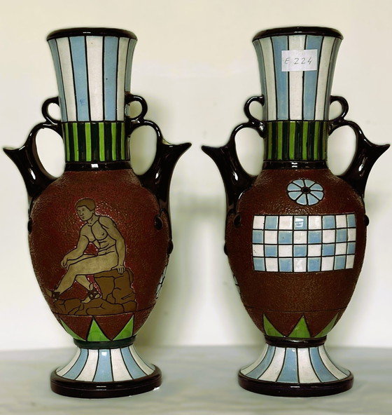 Image 1 of Lot De Paire De Vases