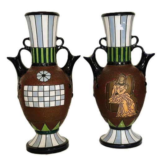 Lot De Paire De Vases