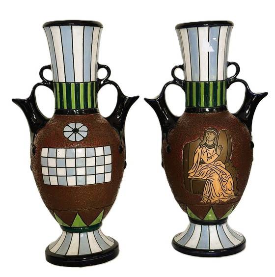 Image 1 of Lot De Paire De Vases