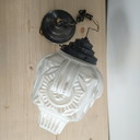 Belgian Scailmont Art Deco Glass Lamp ( +/-1930)