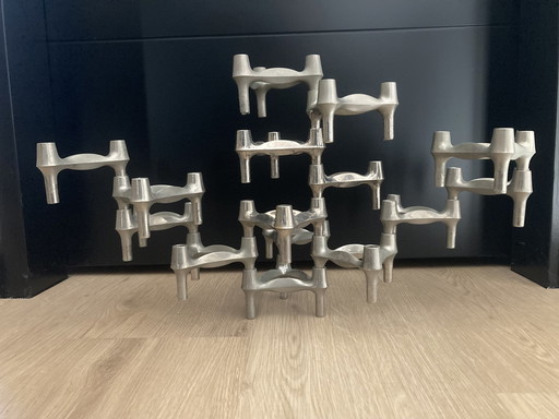 15x Bmf Stoff Nail Candlesticks