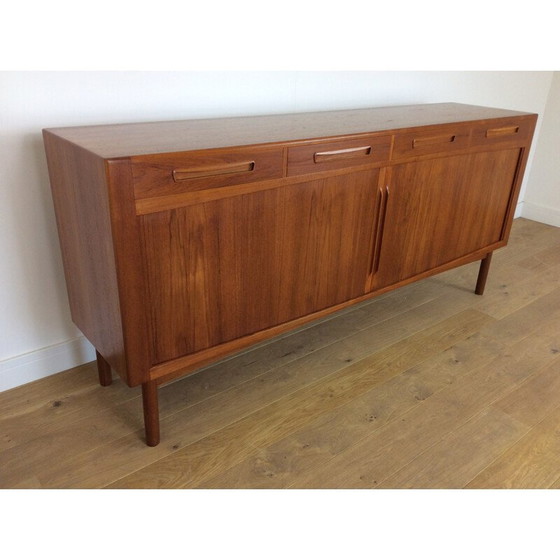 Image 1 of Vintage teak sideboard by Arne Hovmand Olsen for Mogens Kold - 1960s