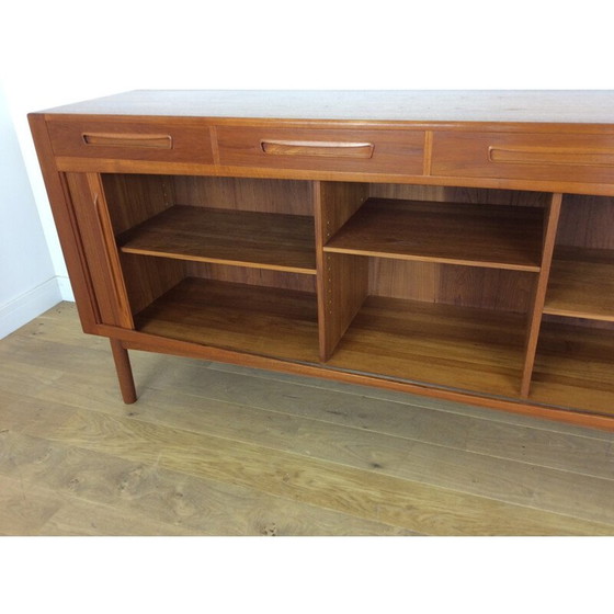 Image 1 of Vintage teak sideboard by Arne Hovmand Olsen for Mogens Kold - 1960s