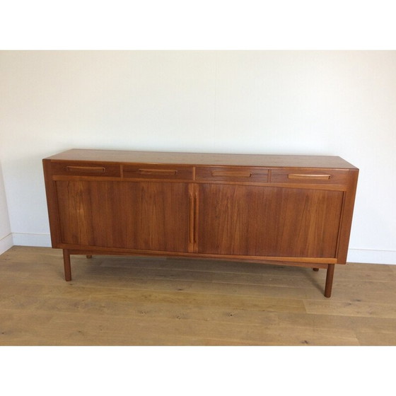 Image 1 of Vintage teak sideboard by Arne Hovmand Olsen for Mogens Kold - 1960s
