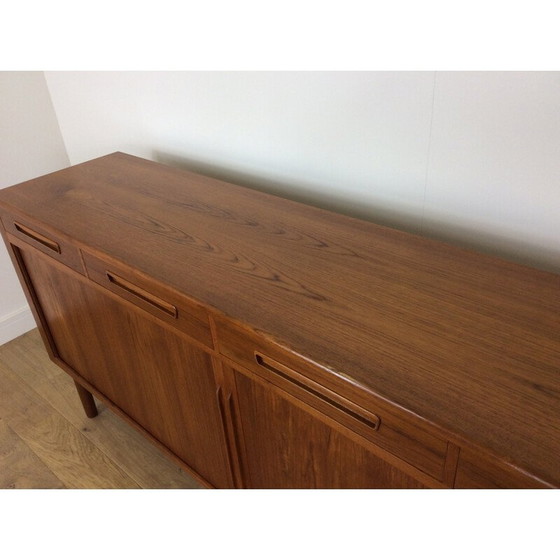 Image 1 of Vintage teak sideboard by Arne Hovmand Olsen for Mogens Kold - 1960s