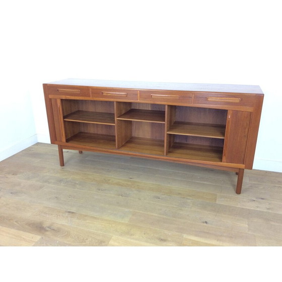 Image 1 of Vintage teak sideboard by Arne Hovmand Olsen for Mogens Kold - 1960s
