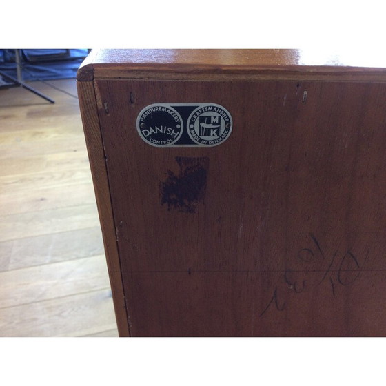 Image 1 of Vintage teak sideboard by Arne Hovmand Olsen for Mogens Kold - 1960s