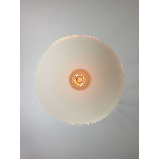 Image 1 of Vintage glass and brass pendant lamp, Italy