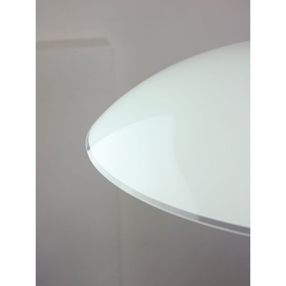 Image 1 of Vintage glass and brass pendant lamp, Italy