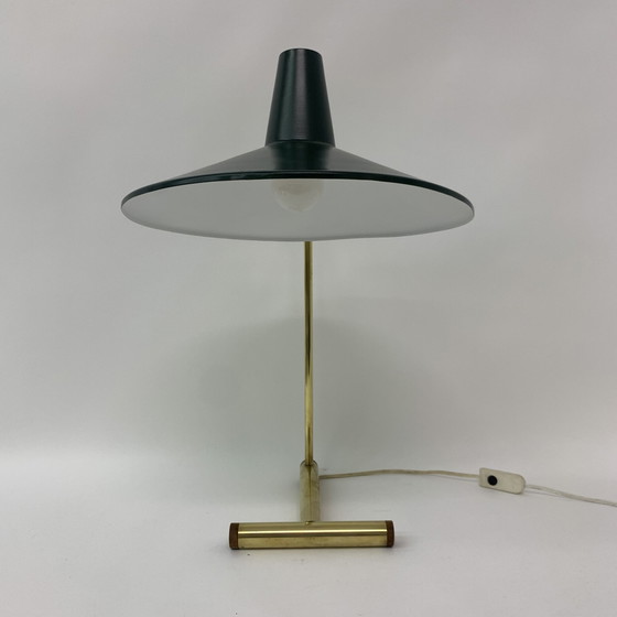 Image 1 of Rare Fifties Brass Table Lamp - 1950s