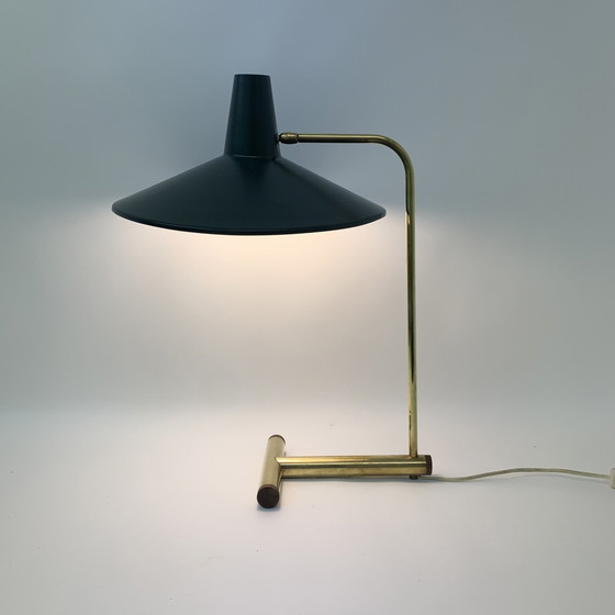 Image 1 of Rare Fifties Brass Table Lamp - 1950s