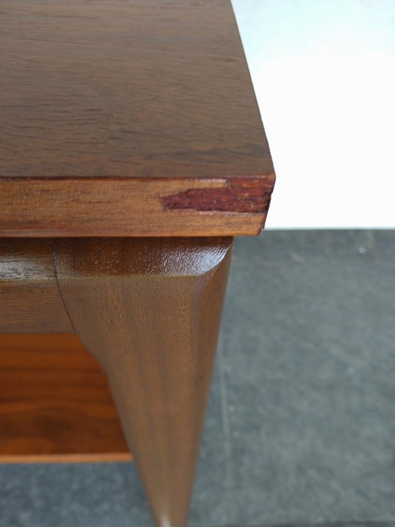 Image 1 of Chariot de service vintage en teck scandinave