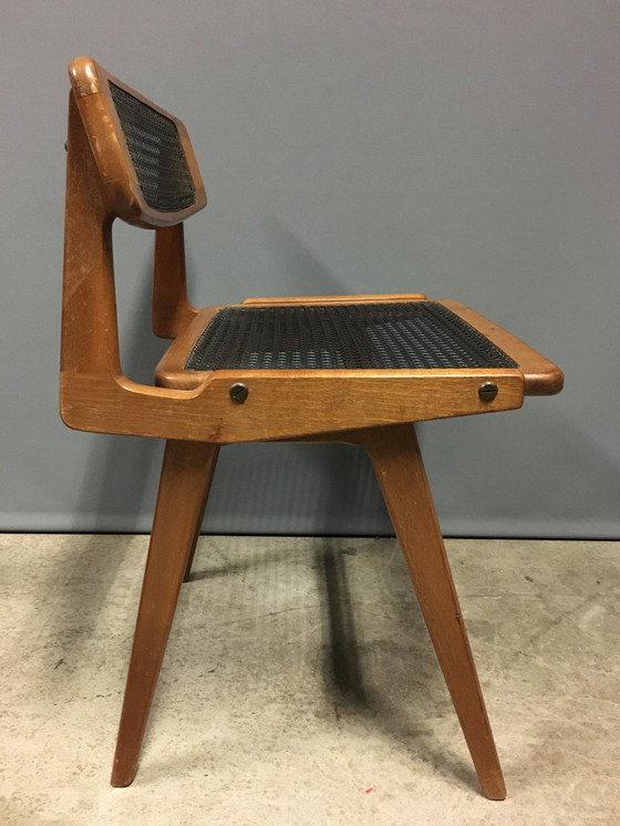 Image 1 of Roger Landault Chair And Coffee Table Set From The 1950’S.