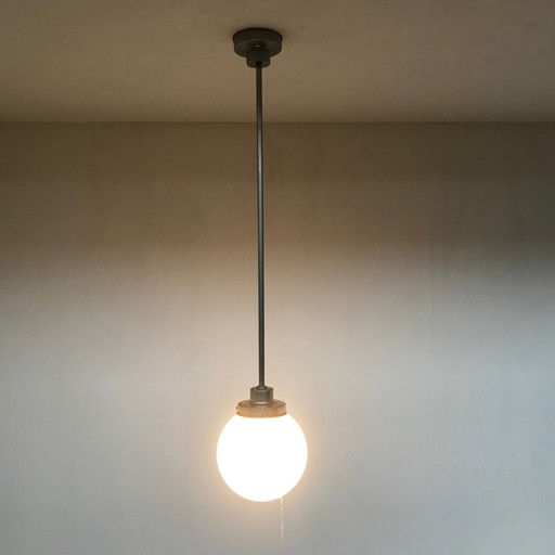 Pendant Lamp Giso With Glass Globe