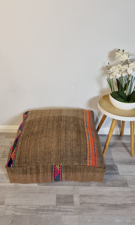 Image 1 of Kilim berber pouf from Morocco