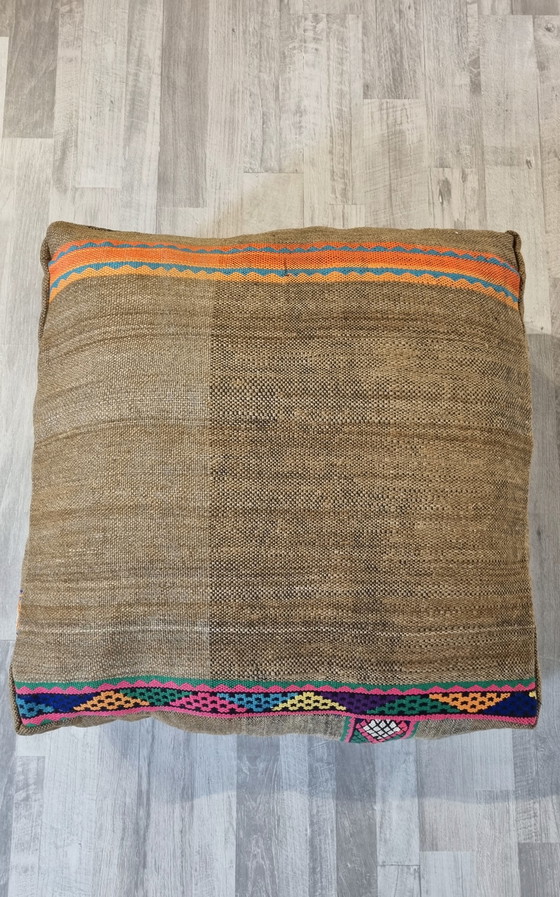 Image 1 of Kilim berber pouf from Morocco