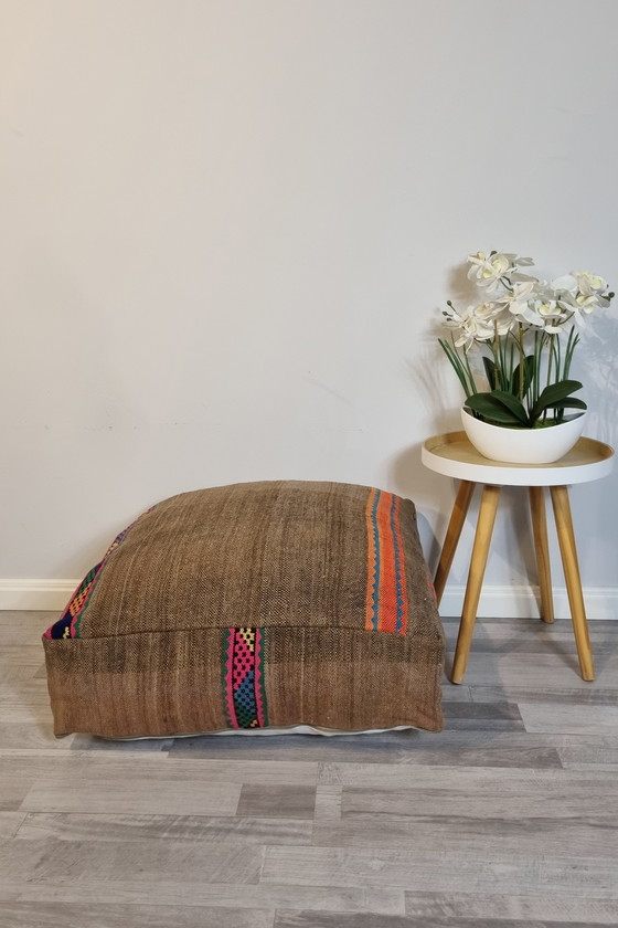 Image 1 of Kilim berber pouf from Morocco