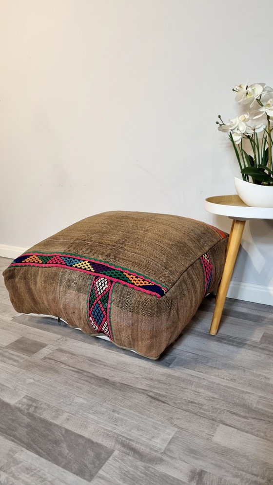 Image 1 of Kilim berber pouf from Morocco