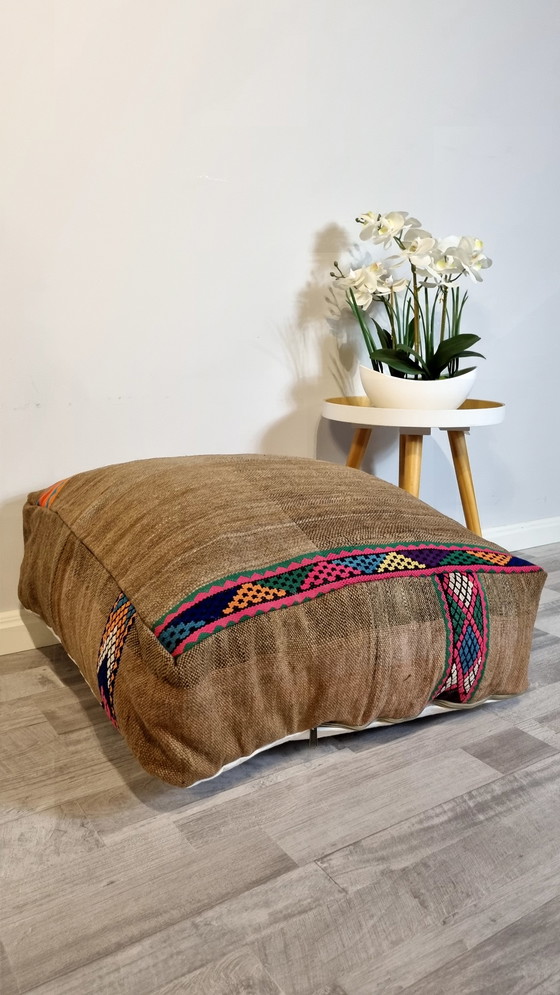 Image 1 of Kilim berber pouf from Morocco