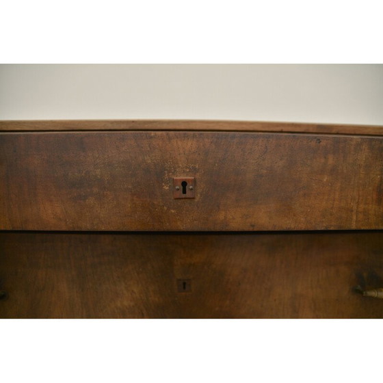 Image 1 of Cassettiera vintage in noce a 3 cassetti