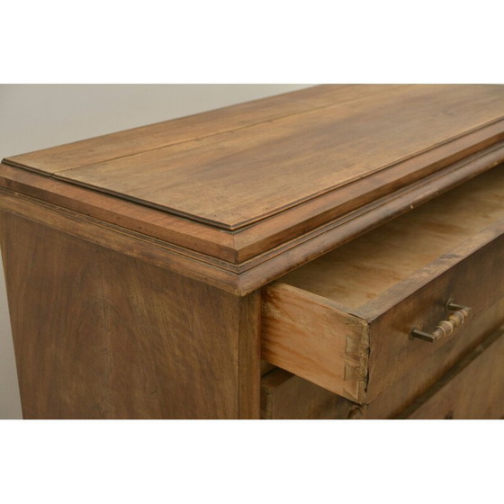 Image 1 of Cassettiera vintage in noce a 3 cassetti