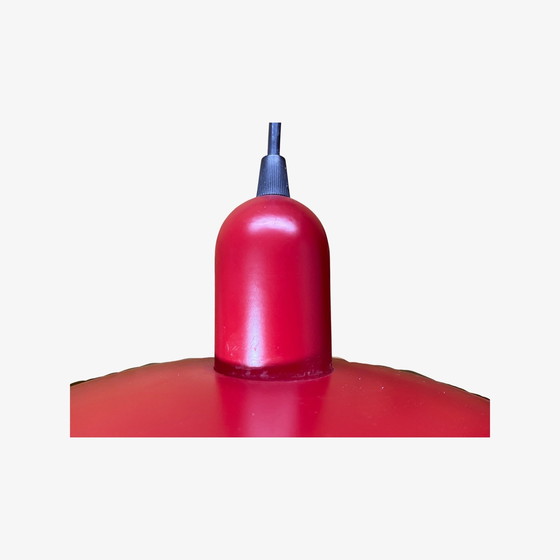 Image 1 of Red Dutch Design Pendant Light Made From Metal