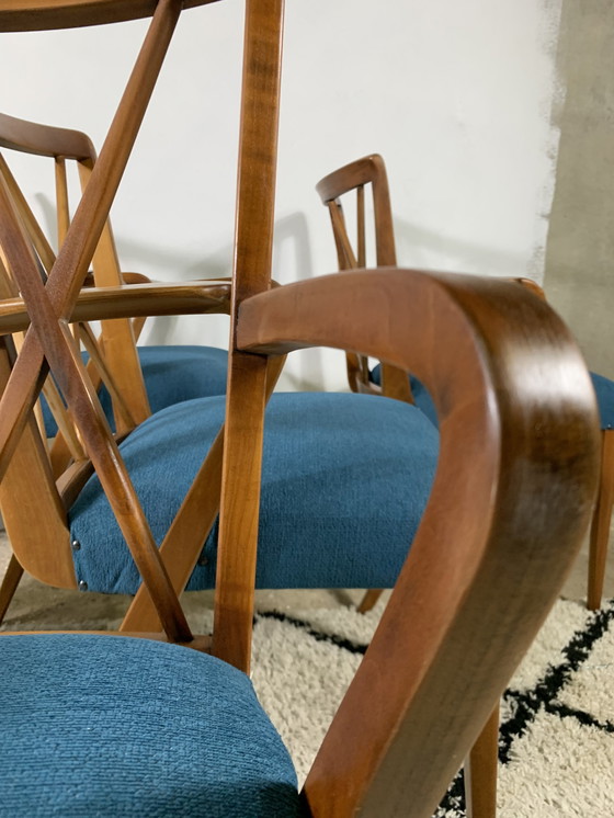 Image 1 of Set Of 6 Zijlstra Joure "Poly Z" Chairs, Abraham A. Patijn 