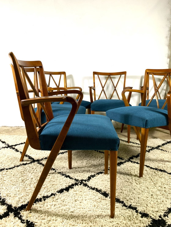 Image 1 of Set Of 6 Zijlstra Joure "Poly Z" Chairs, Abraham A. Patijn 