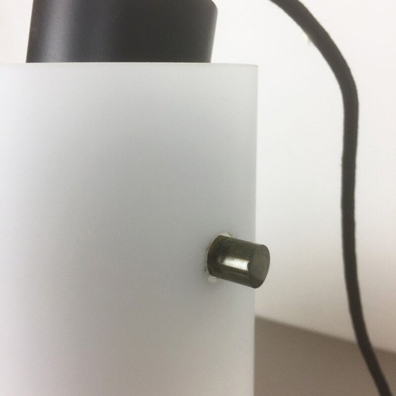 Image 1 of Lampada a sospensione vintage modernista in vetro opalino di Cosack Lights, Germania, 1960