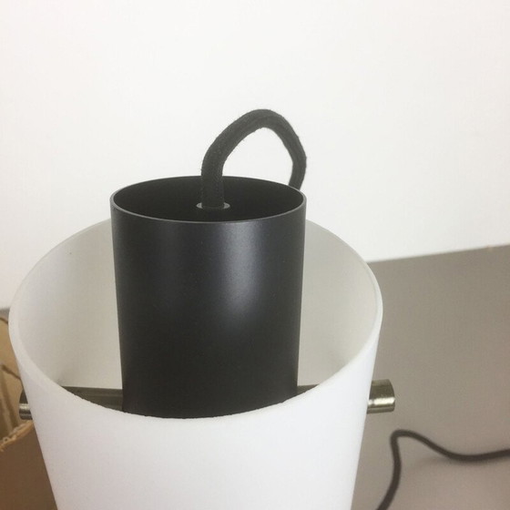 Image 1 of Lampada a sospensione vintage modernista in vetro opalino di Cosack Lights, Germania, 1960