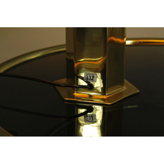 Image 1 of Vintage brass lamp by Ingo Maurer for Dunhill, 1960