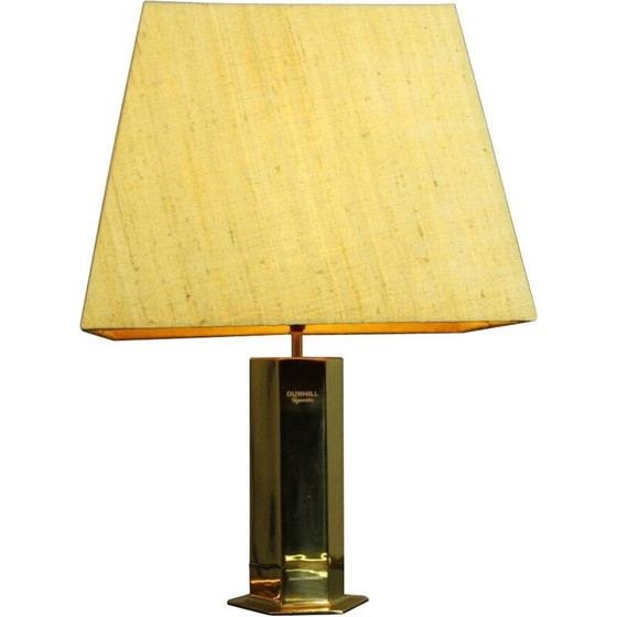Image 1 of Vintage brass lamp by Ingo Maurer for Dunhill, 1960