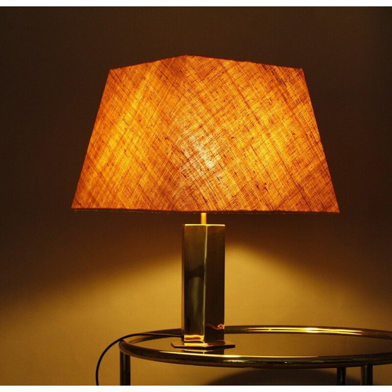 Image 1 of Vintage brass lamp by Ingo Maurer for Dunhill, 1960