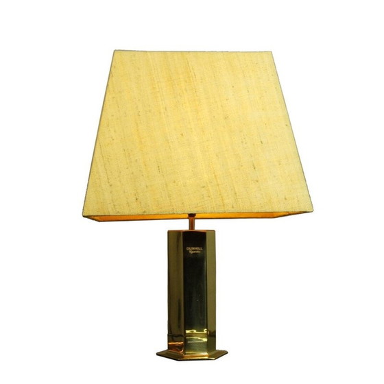 Image 1 of Vintage brass lamp by Ingo Maurer for Dunhill, 1960