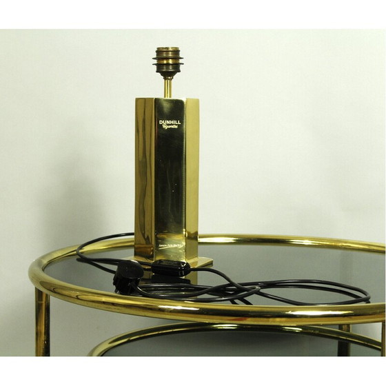 Image 1 of Vintage brass lamp by Ingo Maurer for Dunhill, 1960