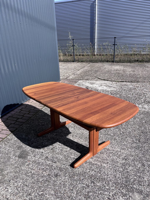Vintage Dining Table Teak Danish Extendable