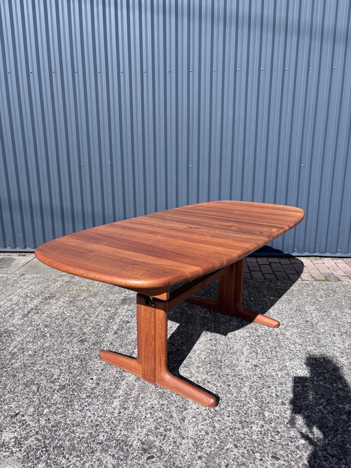 Vintage Dining Table Teak Danish Extendable