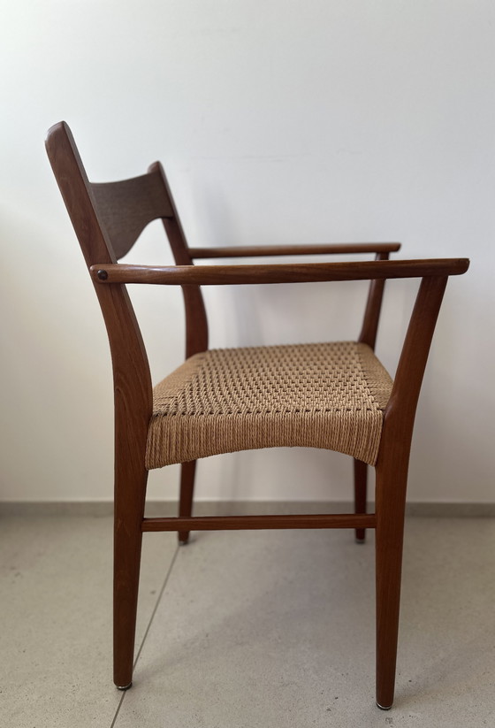 Image 1 of Mid - Century armchair by Arne Wahl Iversen for Glyngøre Stolefabrik