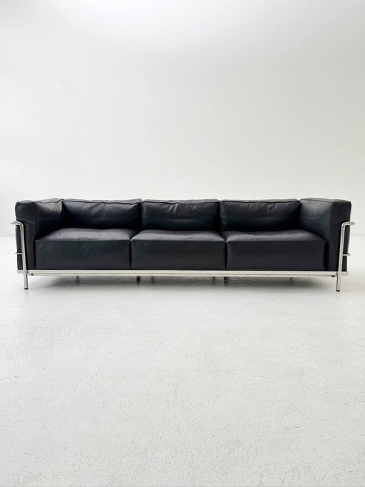 LC3 sofa by Le Corbusier for Cassina in mint condition