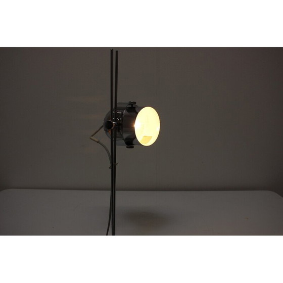 Image 1 of Vintage adjustable metal and chrome table lamp by Stanislav Indra for Combi Lux, Czechoslovakia 1970
