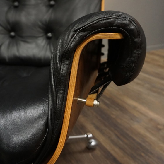 Image 1 of Stoll Giroflex vintage armchair leather rosewood