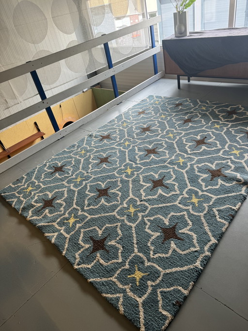 Tapis 100% laine - Nettoyé -