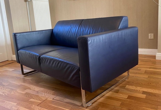 Image 1 of Artifort Mare 2-seater sofa blue